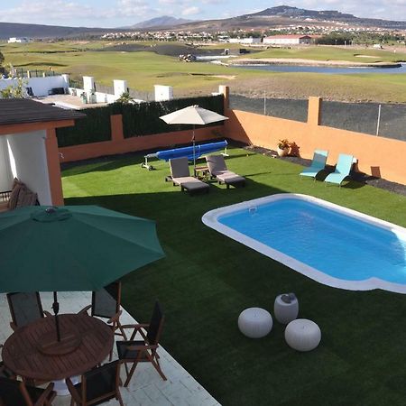 Eco Villa White Suite With Climatized Pool Caleta De Fuste Exterior photo