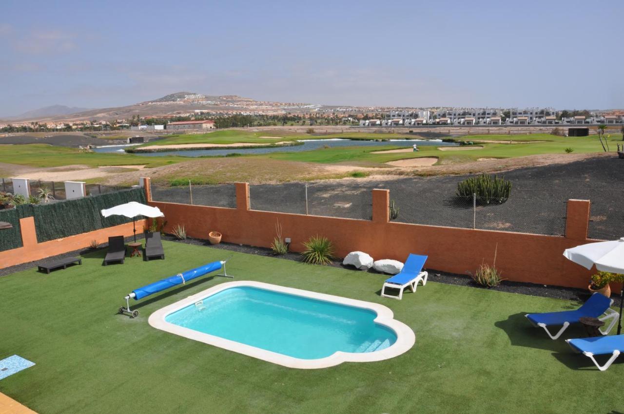 Eco Villa White Suite With Climatized Pool Caleta De Fuste Exterior photo